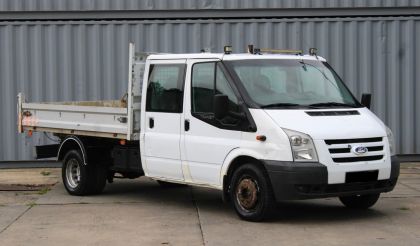 FORD TRANSIT 2.4TDCI,SKLÁPĚČ,6MÍST,TAŽNÉ
