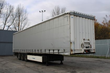 KRONE SD PROFI LINER, STANDARD, TŘÍSTRANNÁ SHRNOVACÍ PLACHTA XL, NÁPRAVY BPW