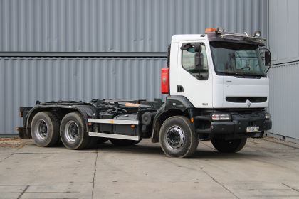 RENAULT KERAX 26.420, 6X4, NOSIČ KONTAJNERŮ-PALFINGER